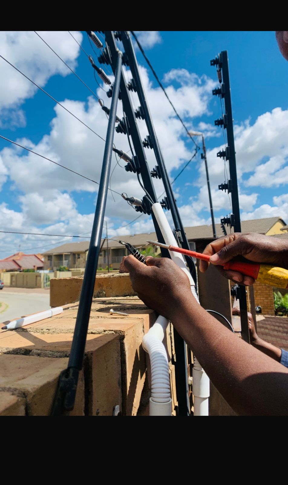 Mosivolt electric fence installation