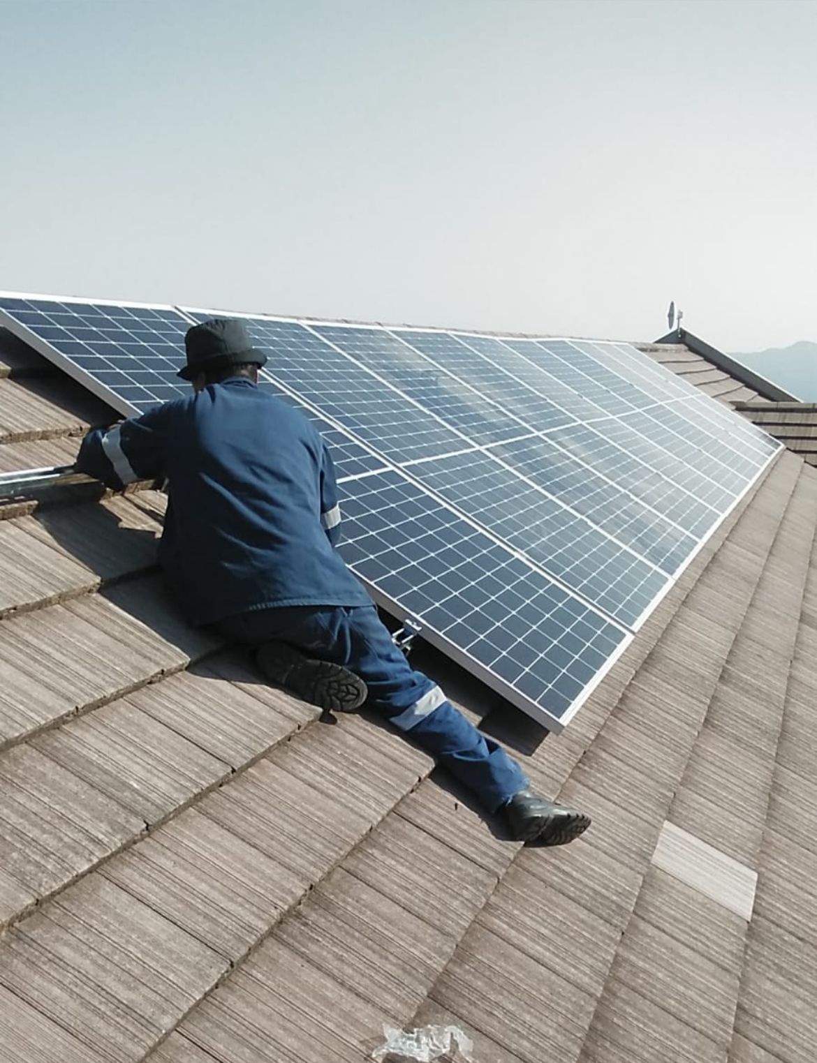 Solar energy installation